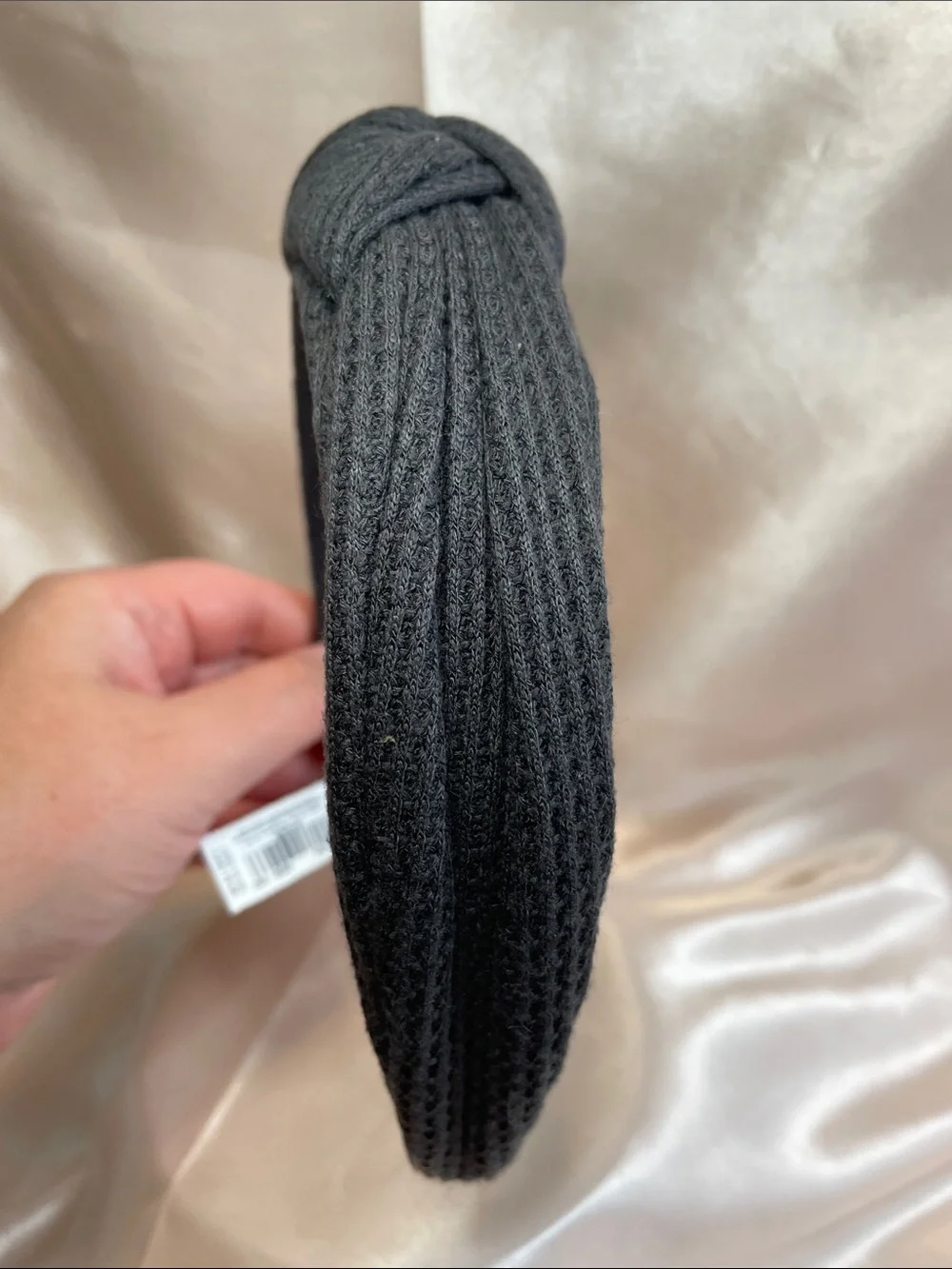 AERIE Knotted Charcoal Gray Padded Headband - NWT